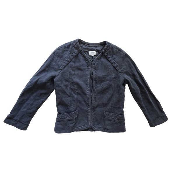 Aritzia Wilfred Linen Open Front Jacket | 8 - Picture 5 of 11